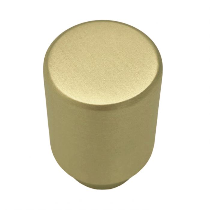 Buton pentru mobila Defne, finisaj alama satin CB, Ø:22 mm [3]