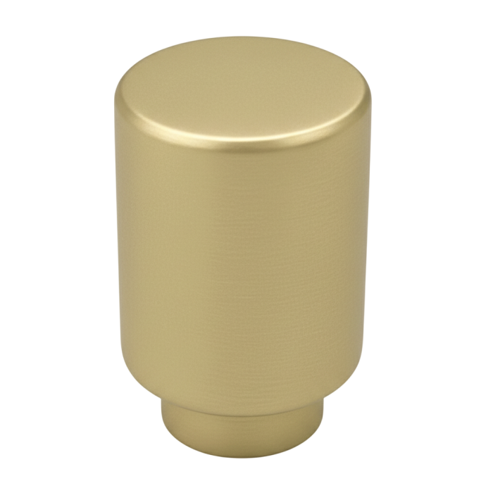 Buton pentru mobila Defne, finisaj alama satin CB, Ø:22 mm [1]