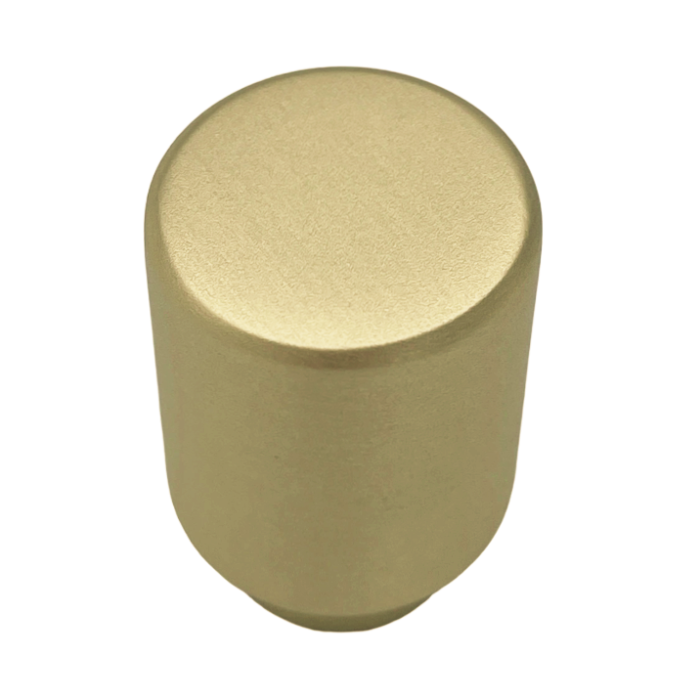 Buton pentru mobila Defne, finisaj alama satin CB, Ø:22 mm [3]