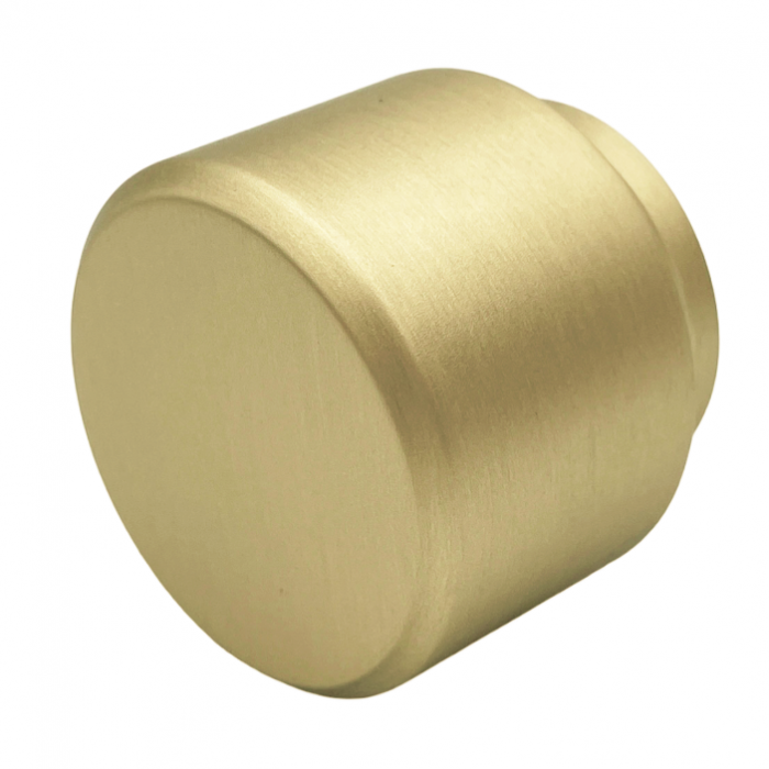 Buton pentru mobila Defne, finisaj alama satin CB, Ø:35 mm [4]