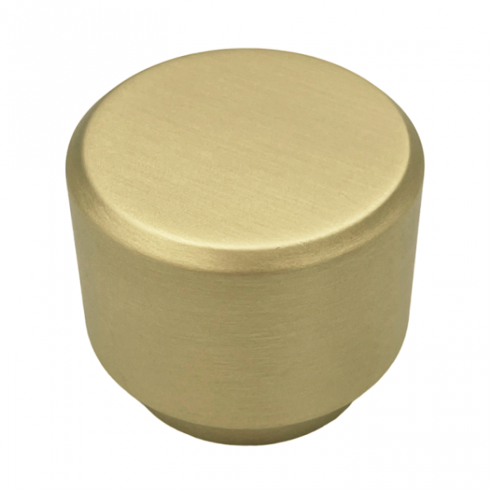 Buton pentru mobila Defne, finisaj alama satin CB, Ø:35 mm [3]