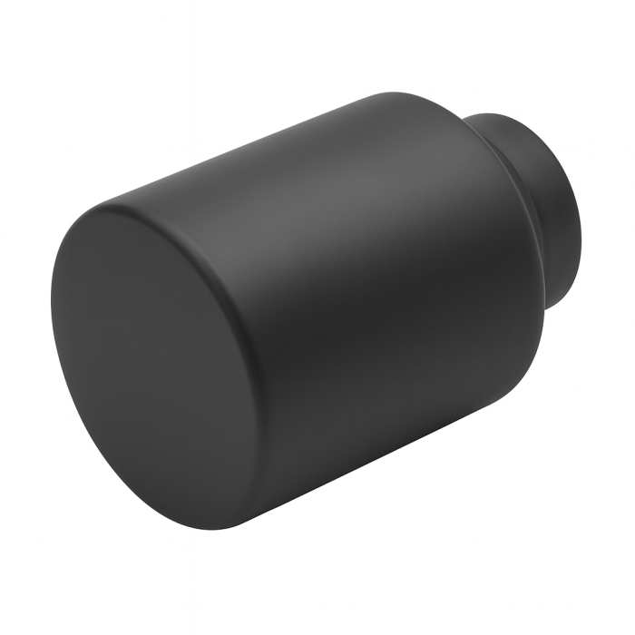 Buton pentru mobila Defne, finisaj negru mat CB, Ø:22 mm [2]