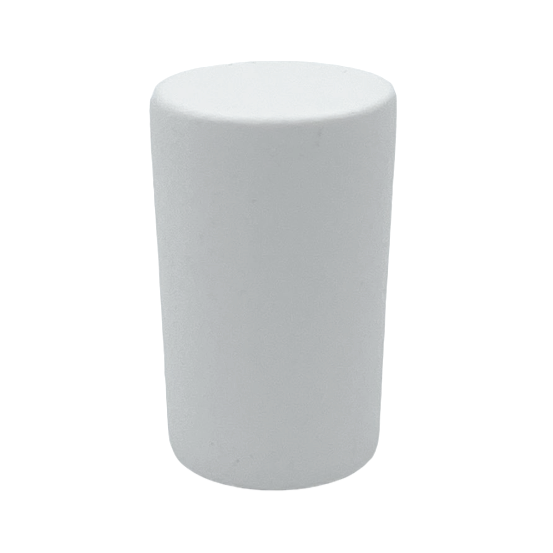 Buton pentru mobila Delgot, finisaj alb, 15x24 mm [2]