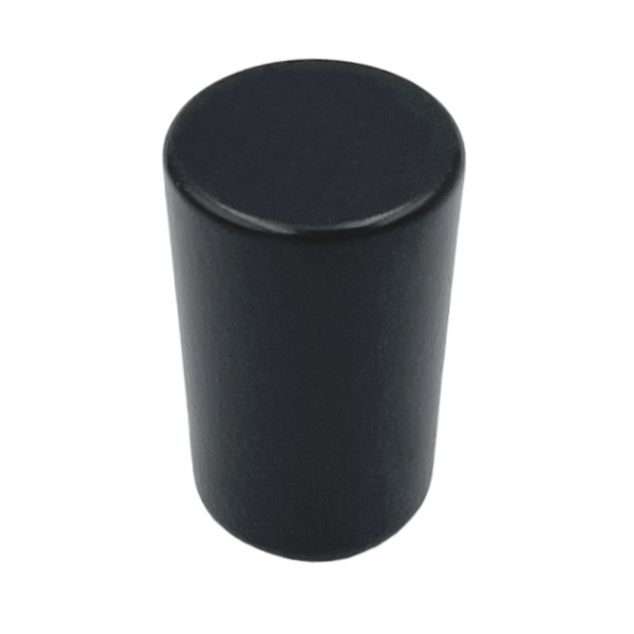 Buton pentru mobila Delgot, finisaj negru grafit, 15x24 mm [1]