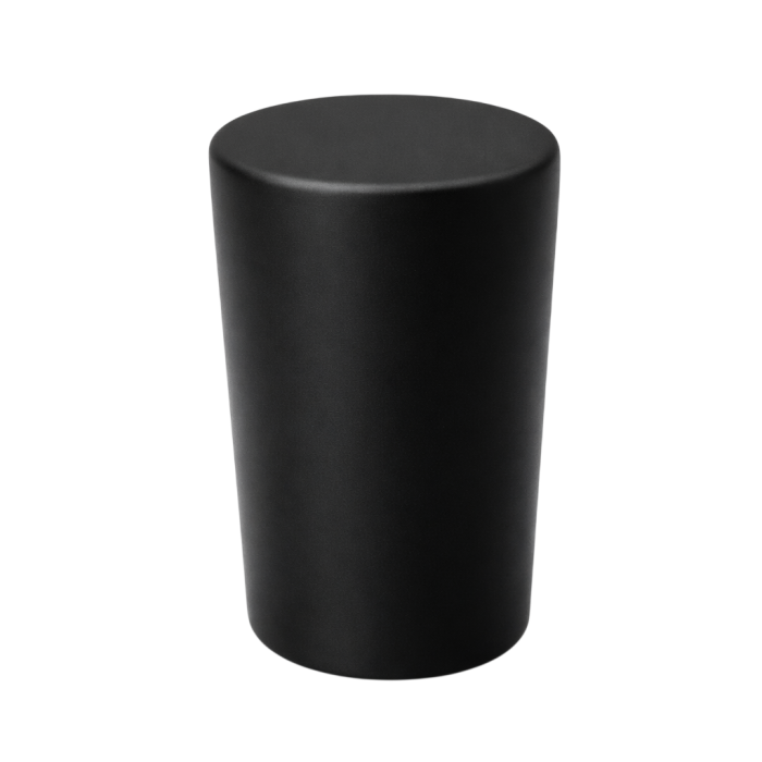 Buton pentru mobila Delgot, finisaj negru grafit, 15x24 mm [2]