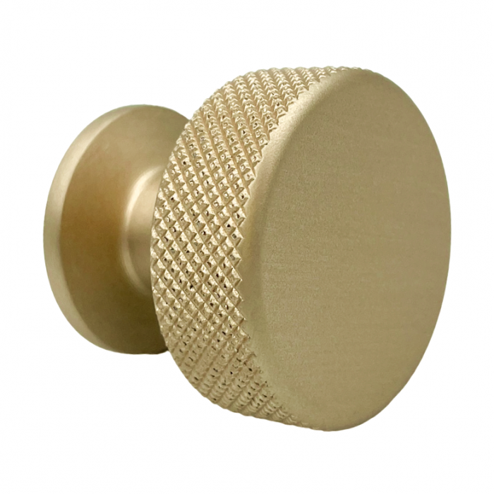 Buton pentru mobila Demir, finisaj alama satin CB, Ø:35 mm [3]