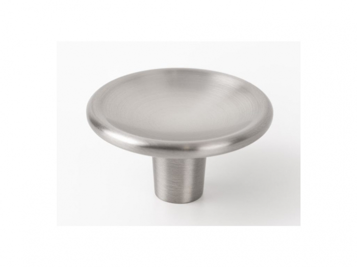 Buton pentru mobila Disc Zamak, finisaj nichel periat, D 50 mm [4]
