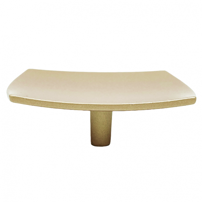Buton pentru mobila Donau, finisaj auriu, 67x67 mm [3]