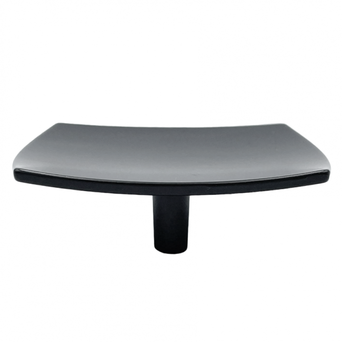 Buton pentru mobila Donau, finisaj negru cobalt, 67x67 mm [3]