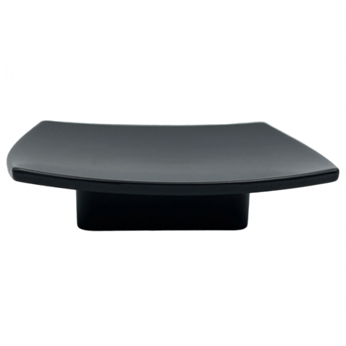 Buton pentru mobila Donau, finisaj negru grafit, 67x67 mm [2]
