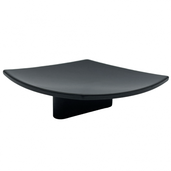 Buton pentru mobila Donau, finisaj negru grafit, 67x67 mm [1]