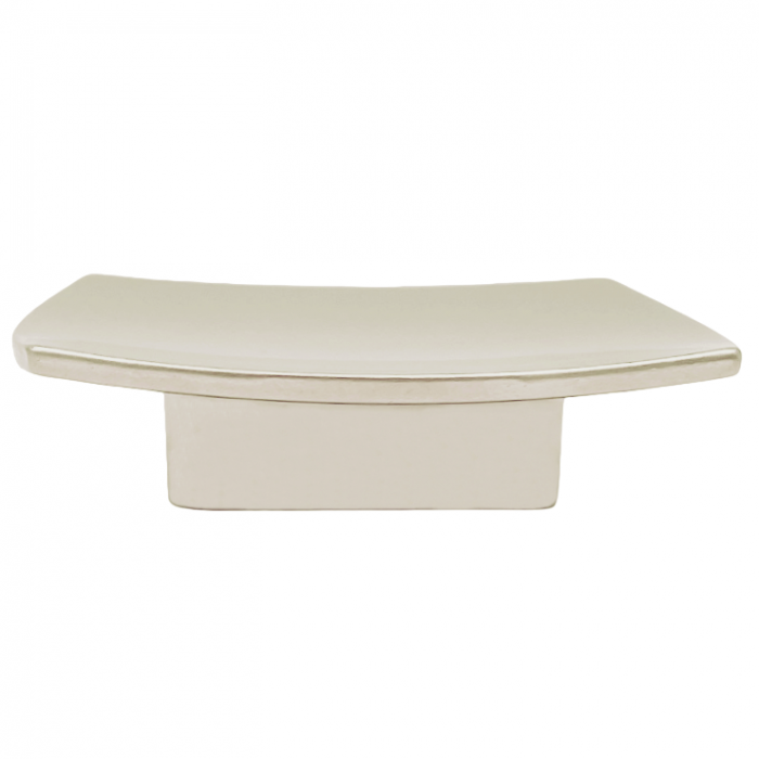 Buton pentru mobila Donau, finisaj nichel satin, 67x67 mm [2]