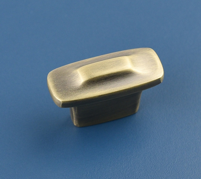 Buton pentru mobila Elias, finisaj alama antichizata periata CB, 16 mm [5]