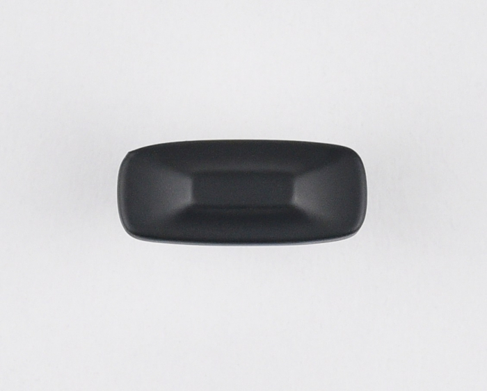 Buton pentru mobila Elias, finisaj negru mat CB, 16 mm [2]