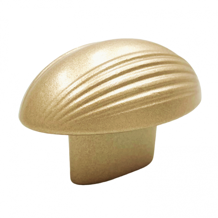 Buton pentru mobila Eluno, finisaj auriu, 51x32 mm [1]