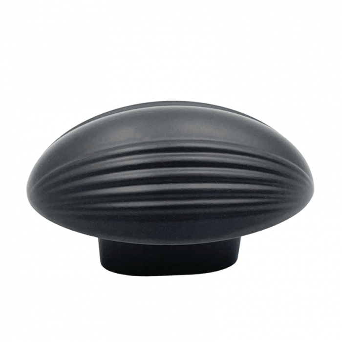 Buton pentru mobila Eluno, finisaj negru cobalt, 51x32 mm [3]