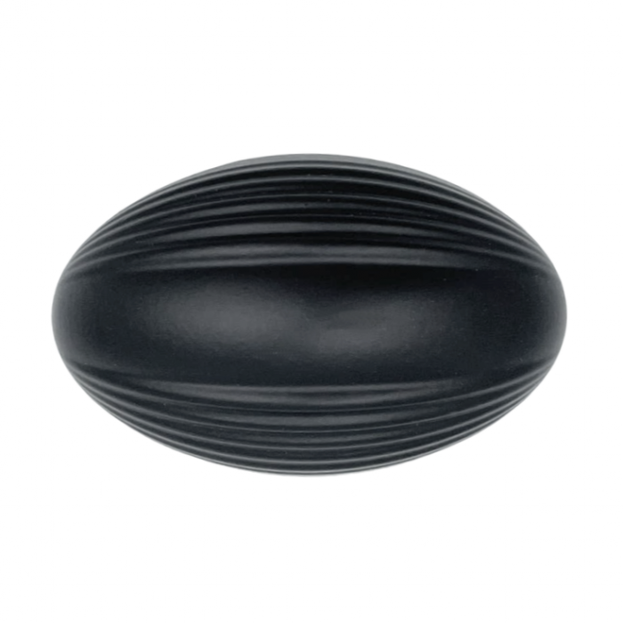 Buton pentru mobila Eluno, finisaj negru cobalt, 51x32 mm [4]