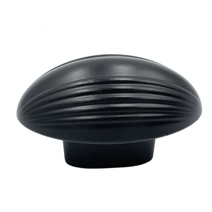 Buton pentru mobila Eluno, finisaj negru grafit, 51x32 mm [3]