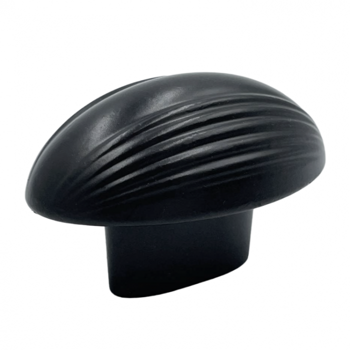 Buton pentru mobila Eluno, finisaj negru grafit, 51x32 mm [1]