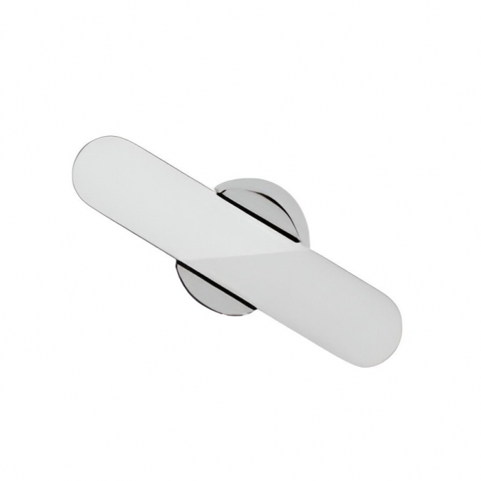 Buton pentru mobila Fusion, finisaj nichel lucios, 58x31.5 mm [2]