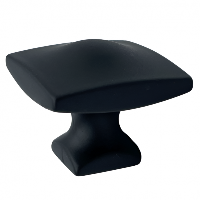 Buton pentru mobila Gao, finisaj negru mat, 30x30 mm [2]