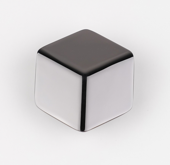 Buton pentru mobila Hexagon, finisaj antracit CB, 16 mm [2]