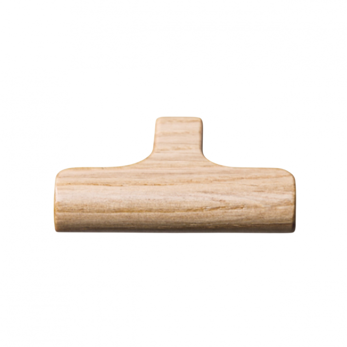 Buton pentru mobila Hinoki Wood, finisaj natur, 60x36.7 mm [2]