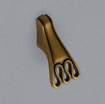 Buton pentru mobila Jade, finisaj alama antichizata CB, 16 mm [2]