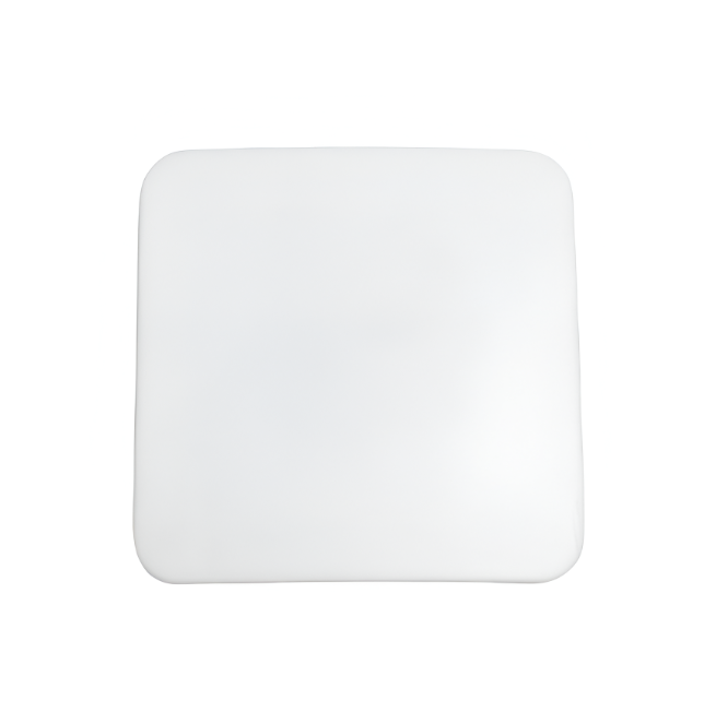 Buton pentru mobila Jose, finisaj alb, 47x47 mm [3]