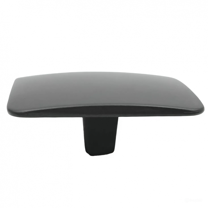Buton pentru mobila Jose, finisaj negru cobalt, 47x47 mm [2]