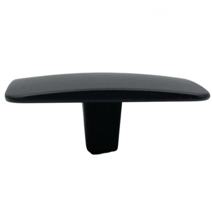 Buton pentru mobila Jose, finisaj negru grafit, 47x47 mm [2]