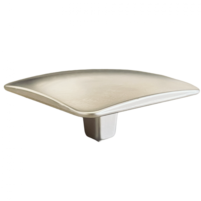 Buton pentru mobila Jose, finisaj nichel satin, 47x47 mm [1]