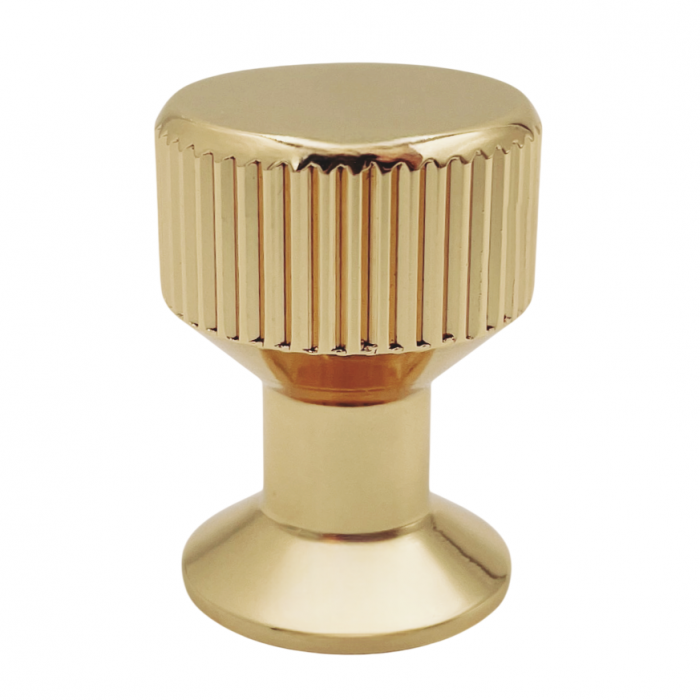 Buton pentru mobila Kadir, finisaj aur lacuit CB, Ø:22 mm [1]