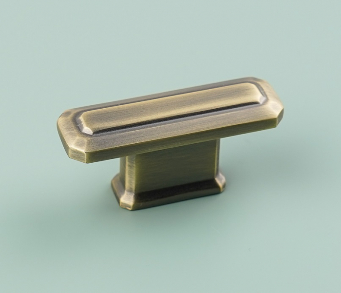 Buton pentru mobila King, finisaj alama antichizata periata CB, 16 mm [5]