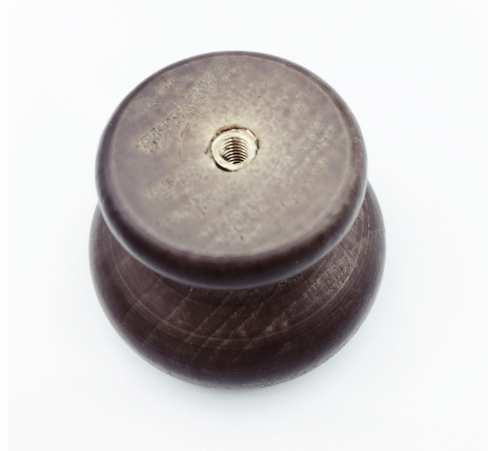 Buton pentru mobila, Lavender3 450NG48, finisaj nuc, D:40 mm [3]