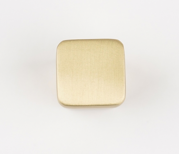 Buton pentru mobila Leta, finisaj alama satin CB, 25 mm [2]