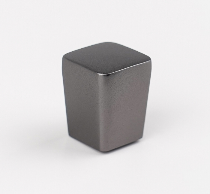 Buton pentru mobila Leta, finisaj negru gun metal CB, 25 mm [3]