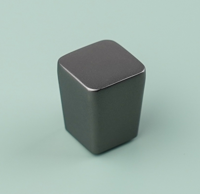 Buton pentru mobila Leta, finisaj negru gun metal CB, 25 mm [5]