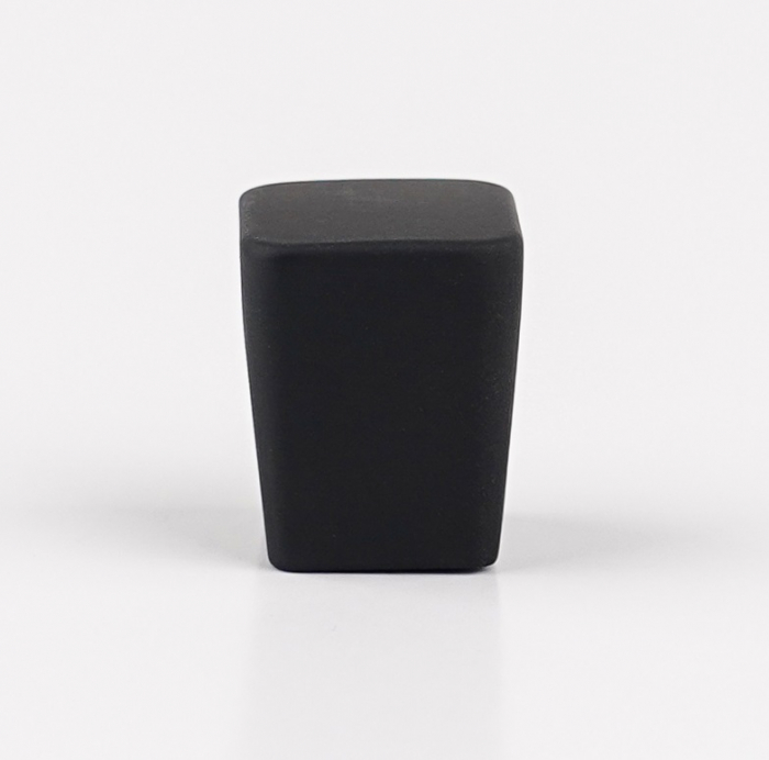 Buton pentru mobila Leta, finisaj negru mat CB, 25 mm [4]