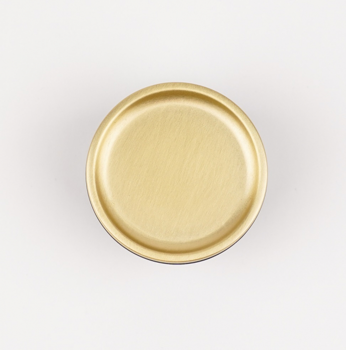 Buton pentru mobila Lexi, finisaj alama satin CB, Ø:50 mm [2]
