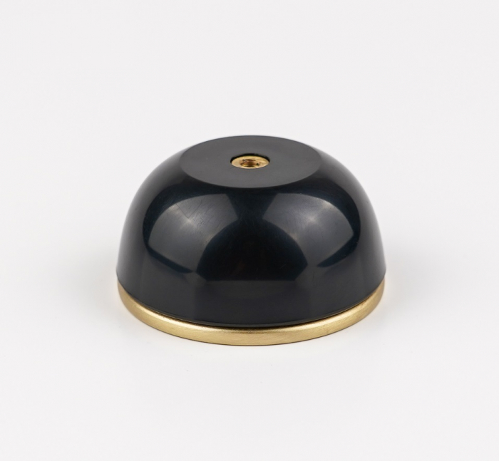 Buton pentru mobila Lexi, finisaj alama satin CB, Ø:50 mm [4]