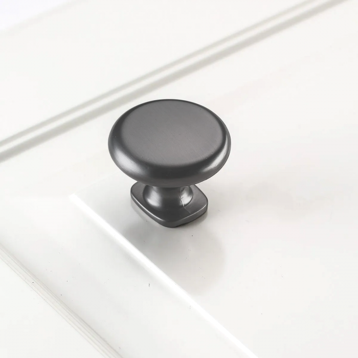 Buton pentru mobila Lorena, finisaj antracit periat GT, D:33 mm [2]