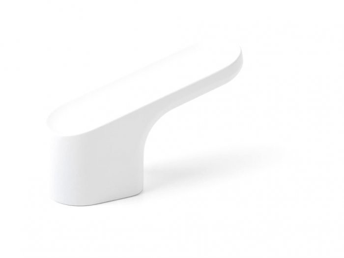 Buton pentru mobila Luv, finisaj alb mat, L 51.2 mm [5]