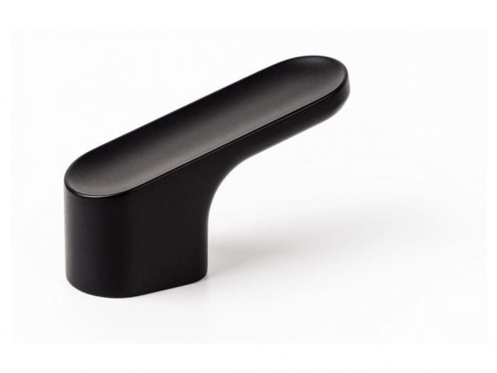 Buton pentru mobila Luv, finisaj negru mat, L 51.2 mm [5]