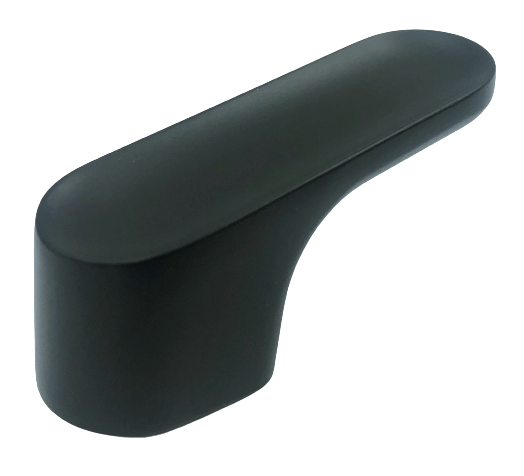 Buton pentru mobila Luv, finisaj negru mat, L 51.2 mm [2]