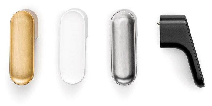 Buton pentru mobila Luv, finisaj nichel periat, L 51.2 mm [4]