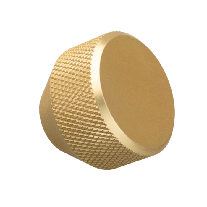 Buton pentru mobila Mesh, finisaj auriu periat anodizat, D:36 mm [2]