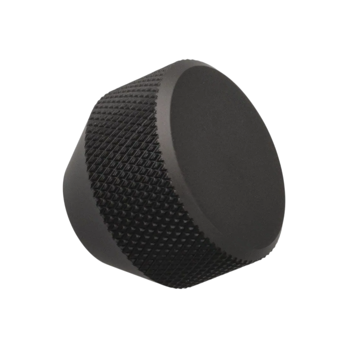 Buton pentru mobila Mesh, finisaj negru mat anodizat, D:36 mm [2]