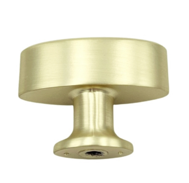 Buton pentru mobila Nadir, finisaj alama periata light, 37x28 mm [3]