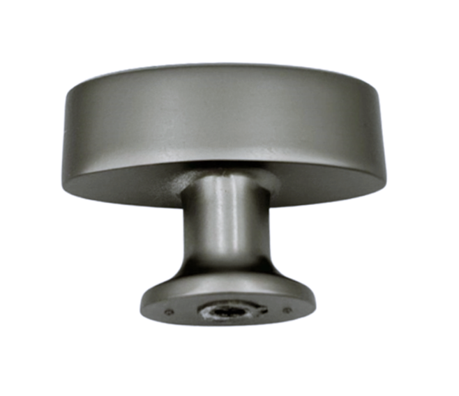 Buton pentru mobila Nadir, finisaj gri metal, 37x28 mm [3]